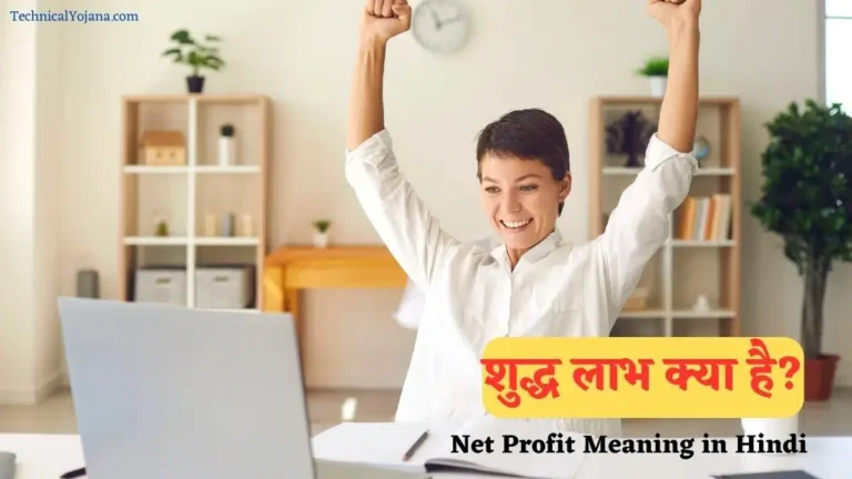 Net Profit Meaning in Hindi | Net Profit (शुद्ध लाभ) क्या है?