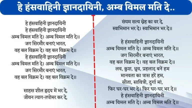 वह शक्ति हमें दो दयानिधे कर्त्तव्य मार्ग पर डट जावें (प्रार्थना लिरिक्स)