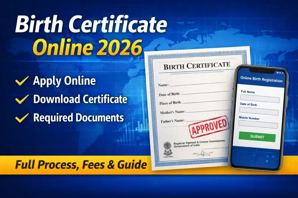 Birth Certificate Online 2026