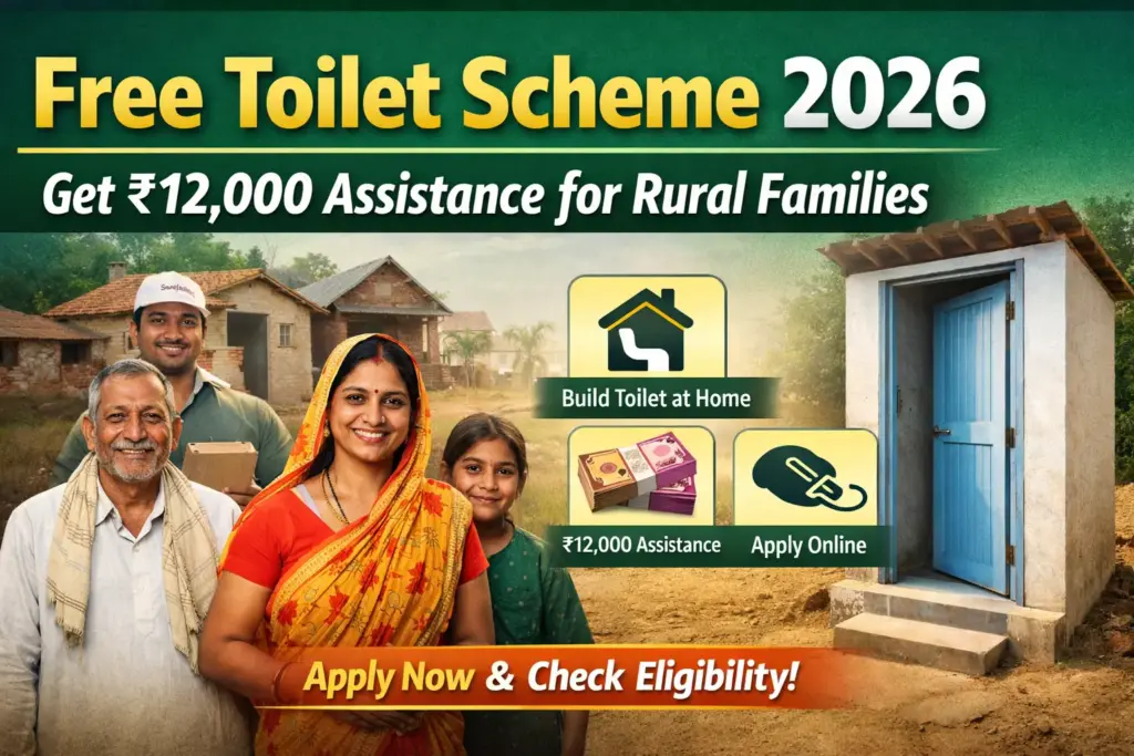 Free Toilet Scheme 2026