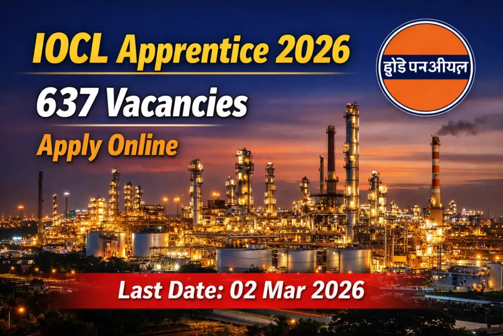 IOCL Apprentice Recruitment 2026