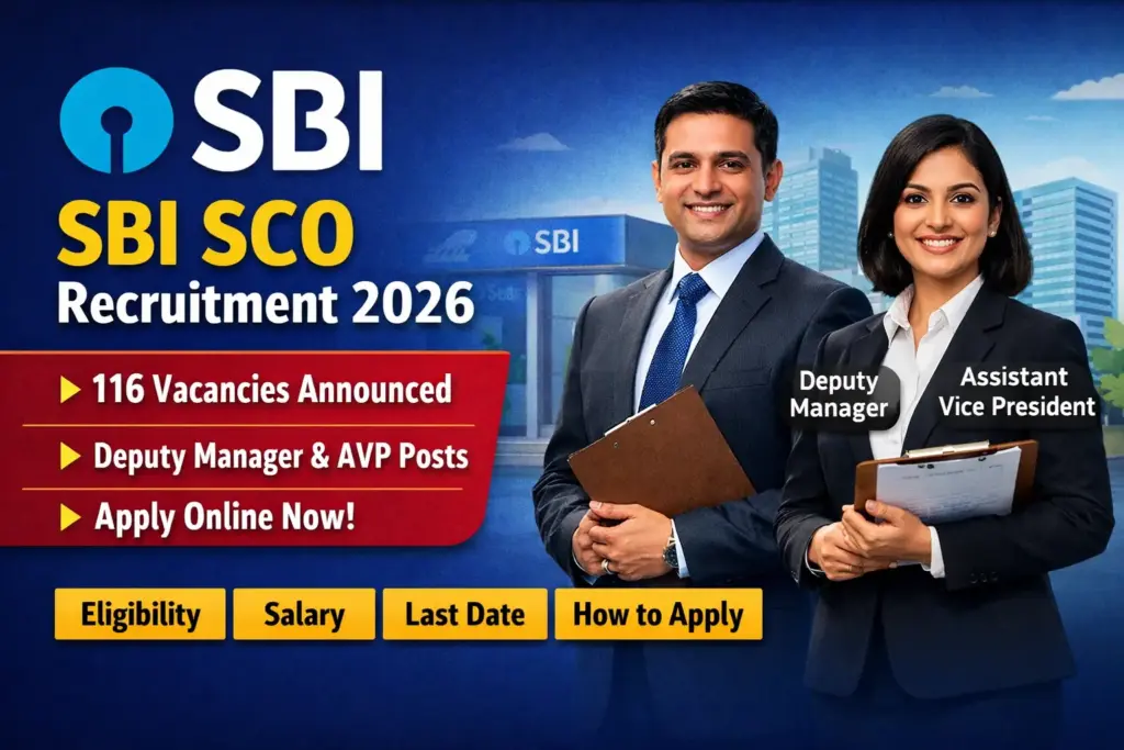 SBI SCO Recruitment 2026