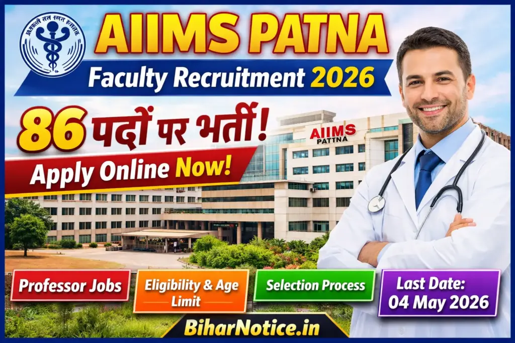 AIIMS Patna Faculty Recruitment 2026