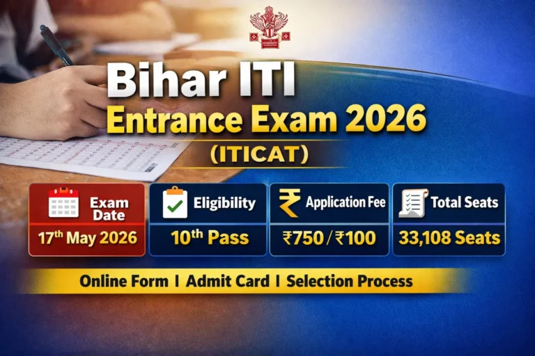 Bihar ITI Entrance Exam 2026