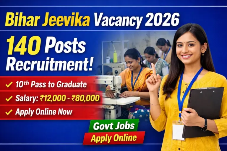 Bihar Jeevika Vacancy 2026