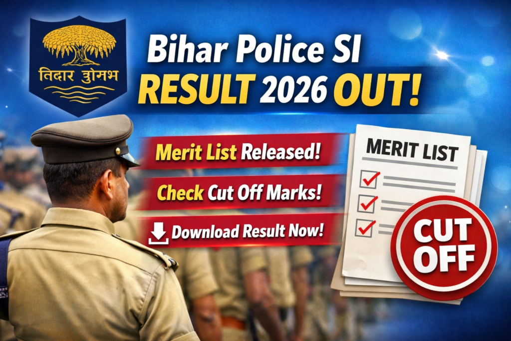 Bihar Police SI Recruitment 2026