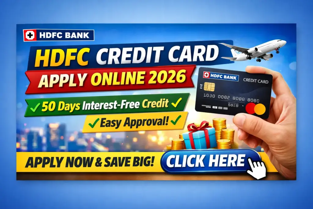 HDFC Credit Card Online Apply 2026