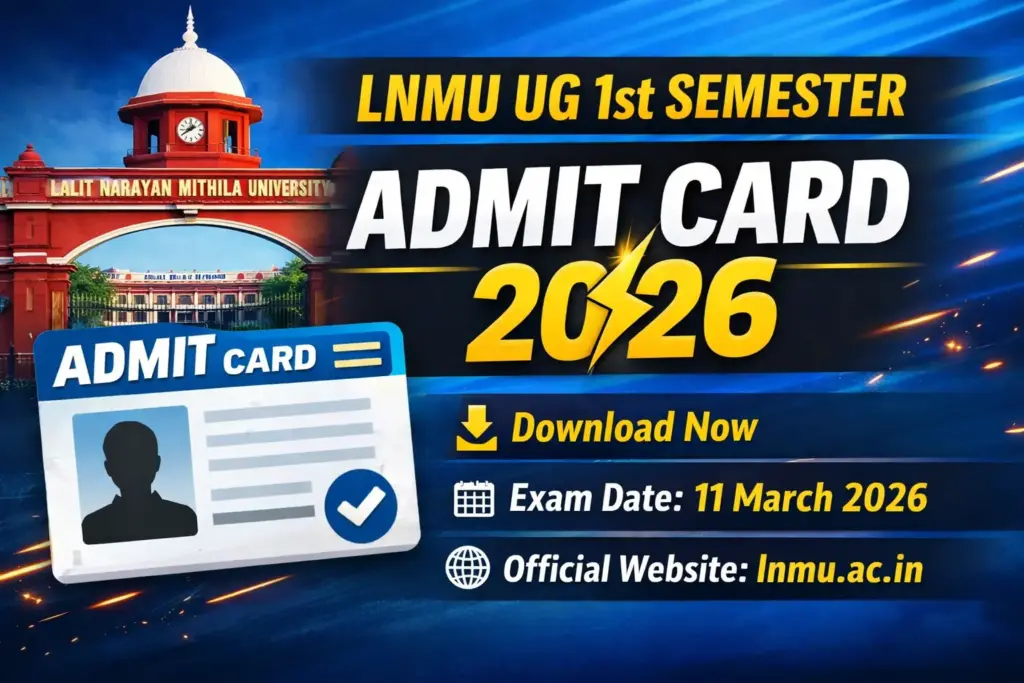 LNMU Admit Card 2026