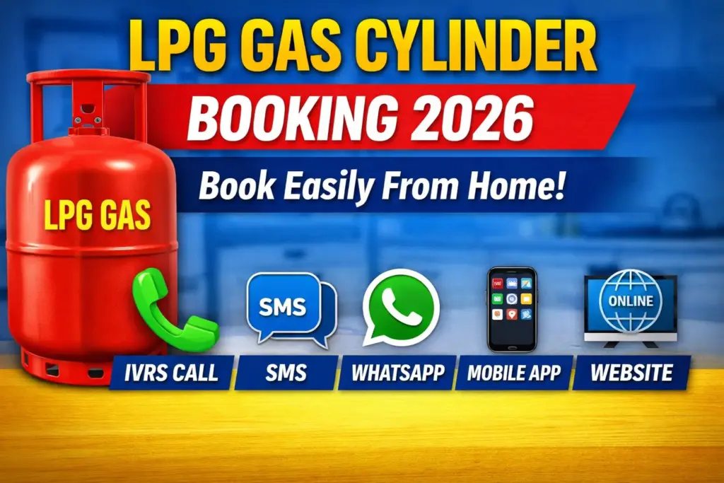 LPGLPG Gas Cylinder Booking 2026