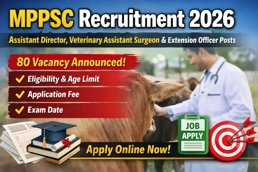 MPPSC Recruitment 2026