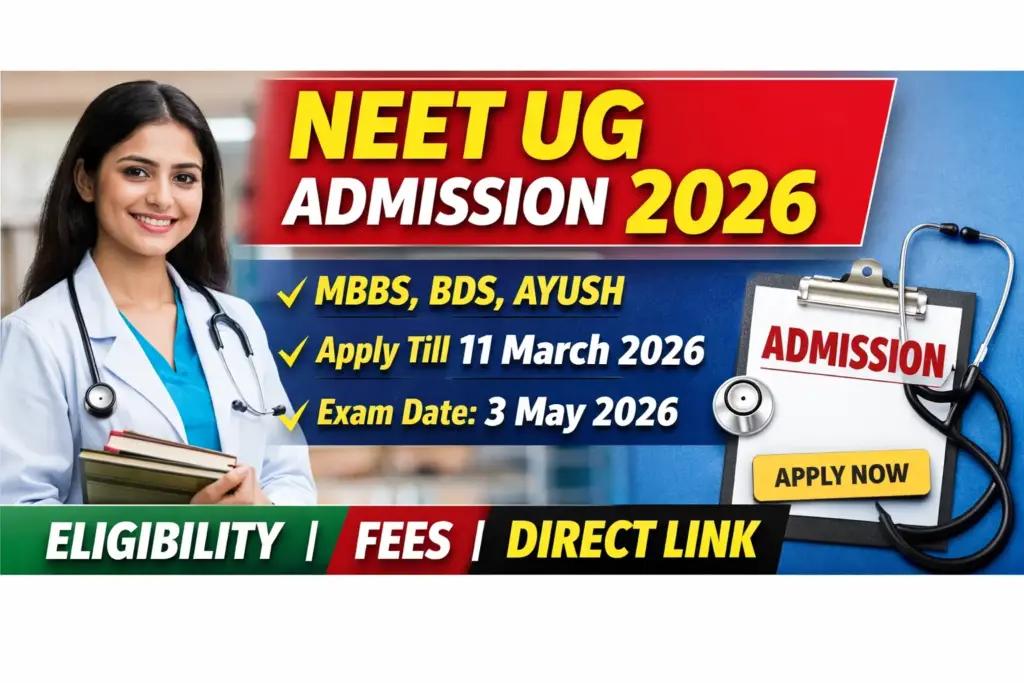 NEET UG Admission 2026