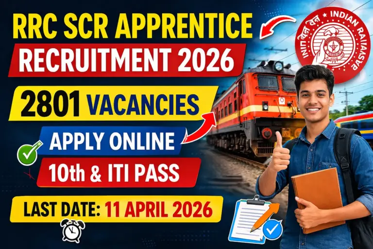 RRC SCR Apprentice Recruitment 2026