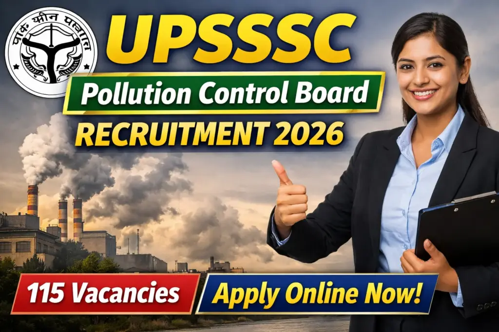 UPSSSC Pollution Control Board Recruitment 2026