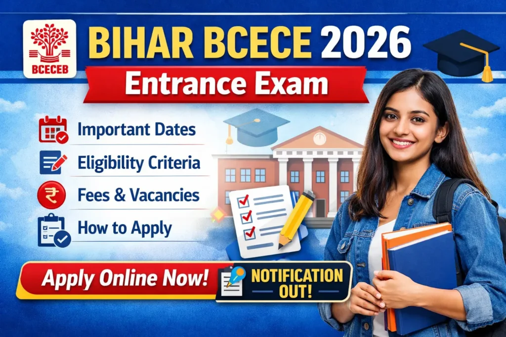 Bihar BCECE 2026 Online Form