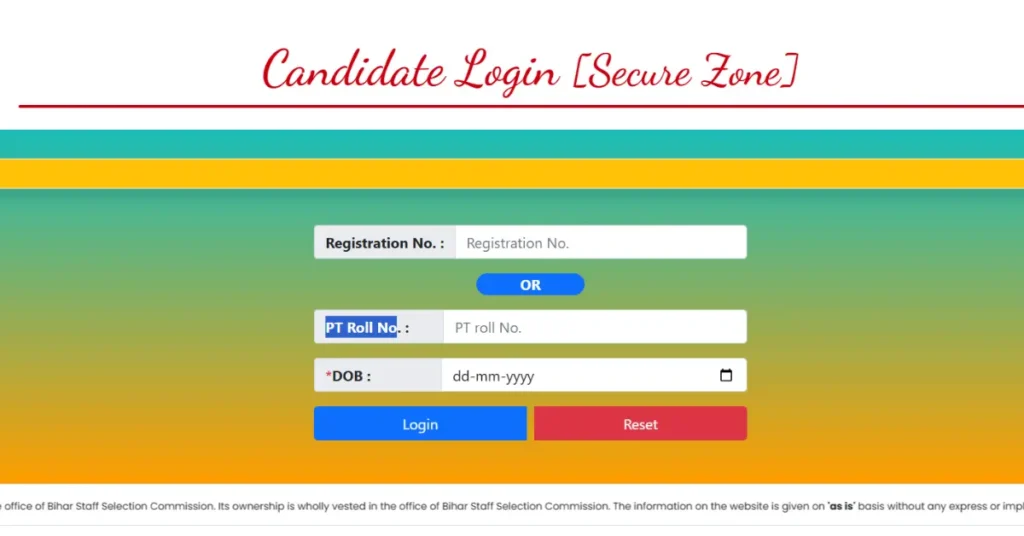  Bihar Karyalay Parichari Mains Admit Card 2026 
