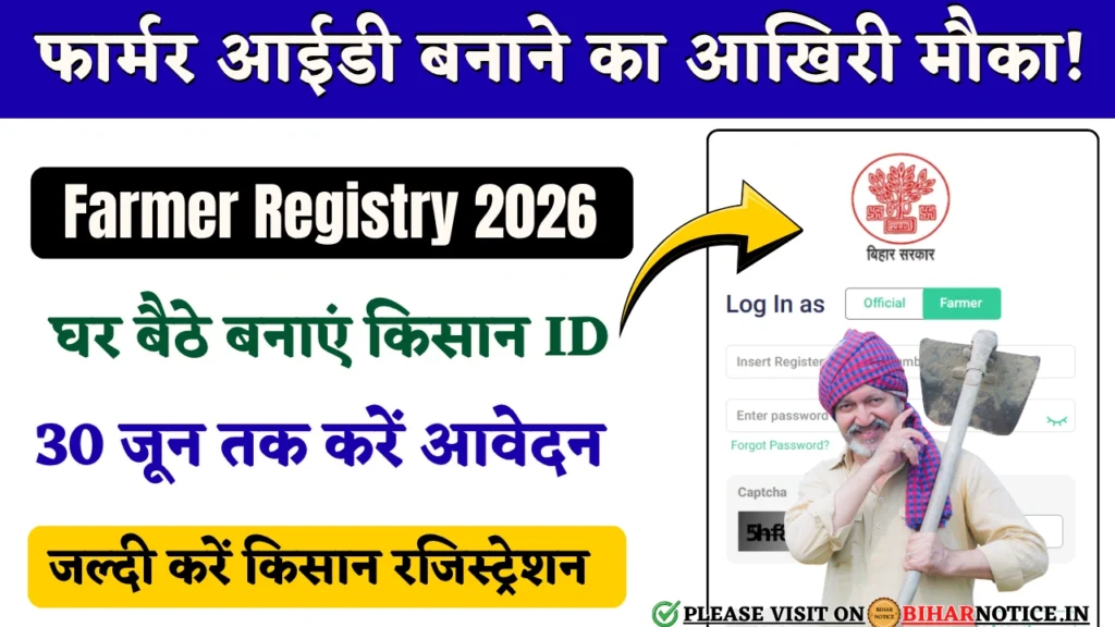 फार्मर आईडी बनाने का आखिरी मौका!