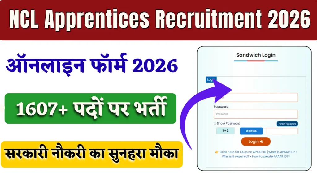 NCL Apprentices Recruitment 2026