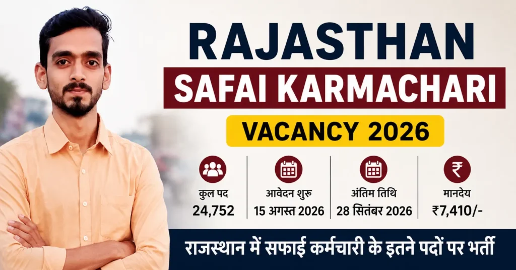 Rajasthan Safai Karmachari Vacancy 2026
