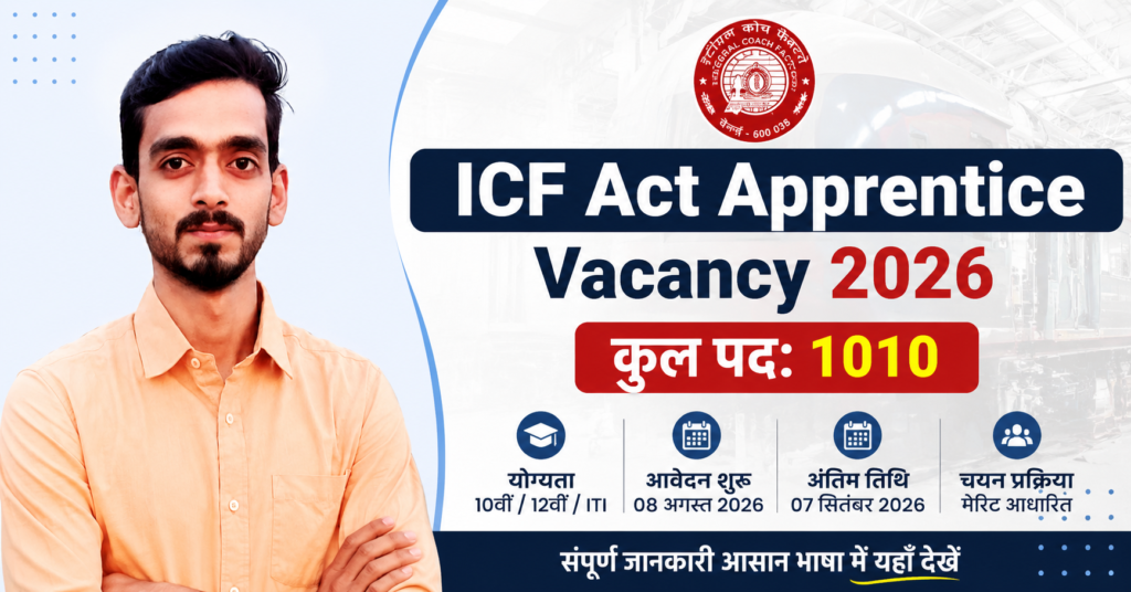 ICF Act Apprentice Vacancy 2026